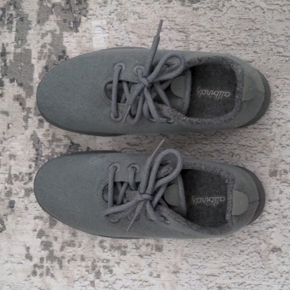 Allbirds Sage Green Wool Runner Size 7 - Picture 2 of 8